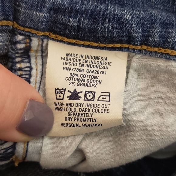 Tommy Jeans Medium Wash Wide Leg Mid-rise VTG 5 - Picture 8 of 8